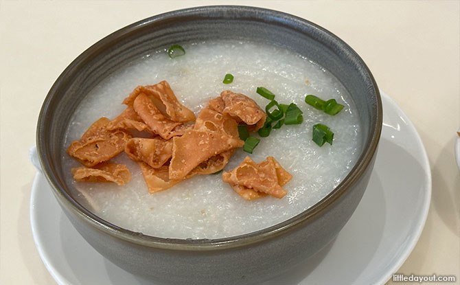 Minced Pork and Century Egg Porridge