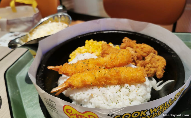 Highlights of Pepper Lunch at Pasir Ris Mall