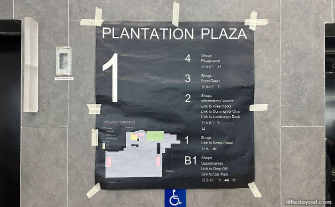 Overview of Tengah Plantation Plaza