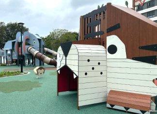 Punggol Point Cove Playgrounds: The Tiger And Elephant Playground & More