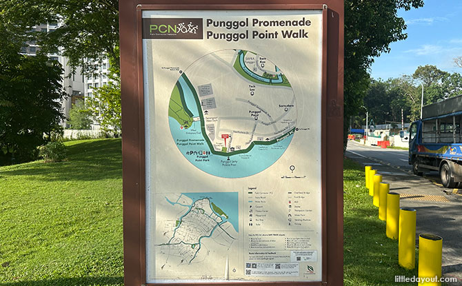 Punggol Promenade North-eastern Park Connector network