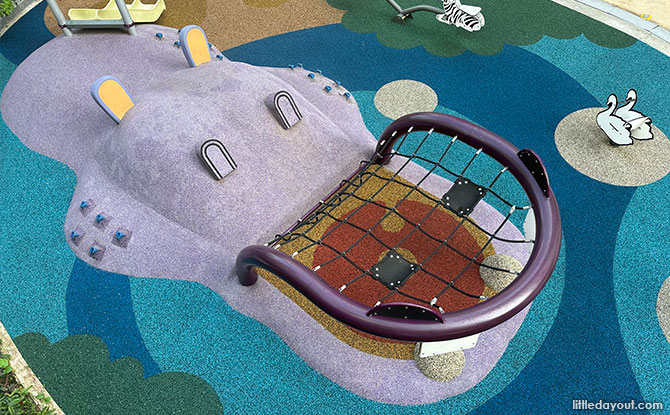 Hippo Playground at Punggol Point Woods for Kids