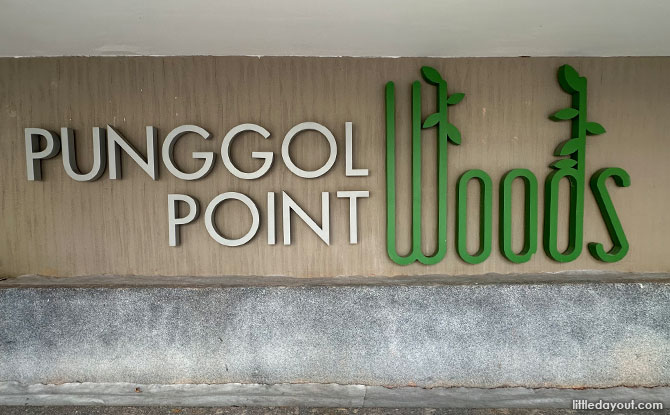 The Punggol Point Woods playgrounds offer a bit of simple fun for kids