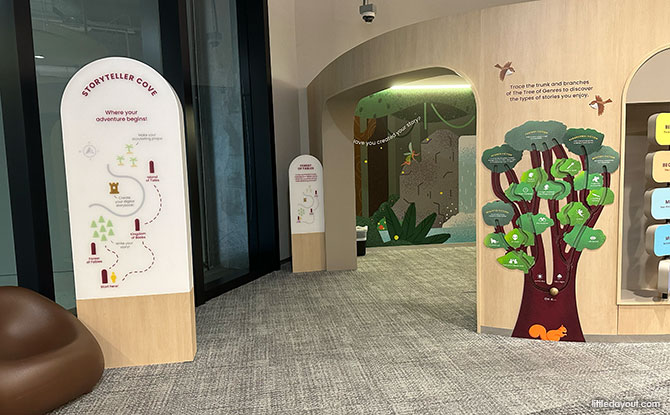 Story pods at Punggol LIbrary