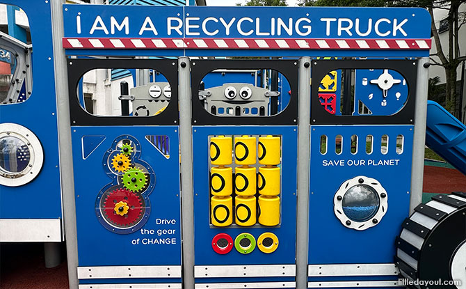Recycling Truck Playground in Bukit Batok