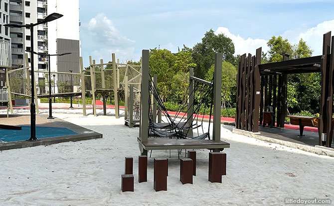 Sand pit at Rivervale Shores Playground