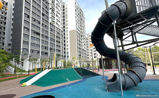 Mounds at the Sengkang Playground