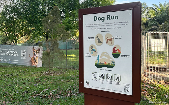 Dog Run at Sembawang Park