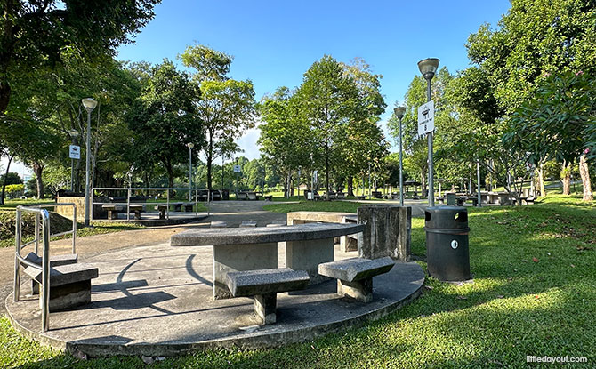 BBQ Pits at Sembawang Park