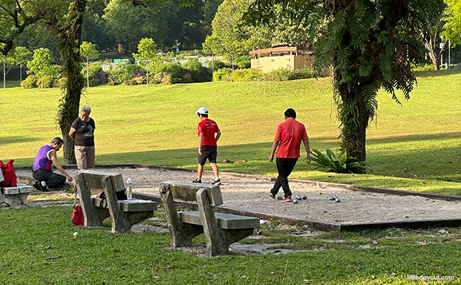 Pétanque Court at Sembawang Park