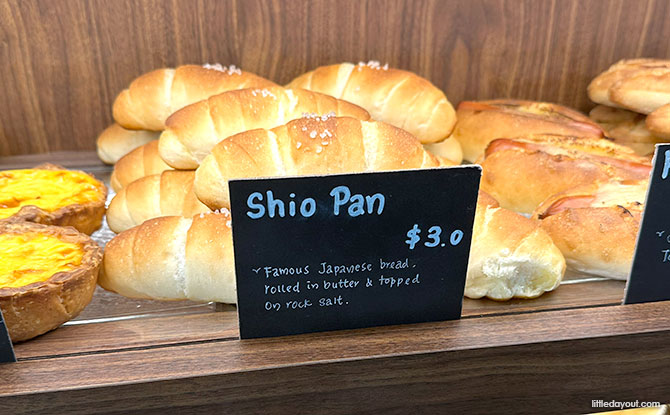 Shio pan at Kamome Bakery