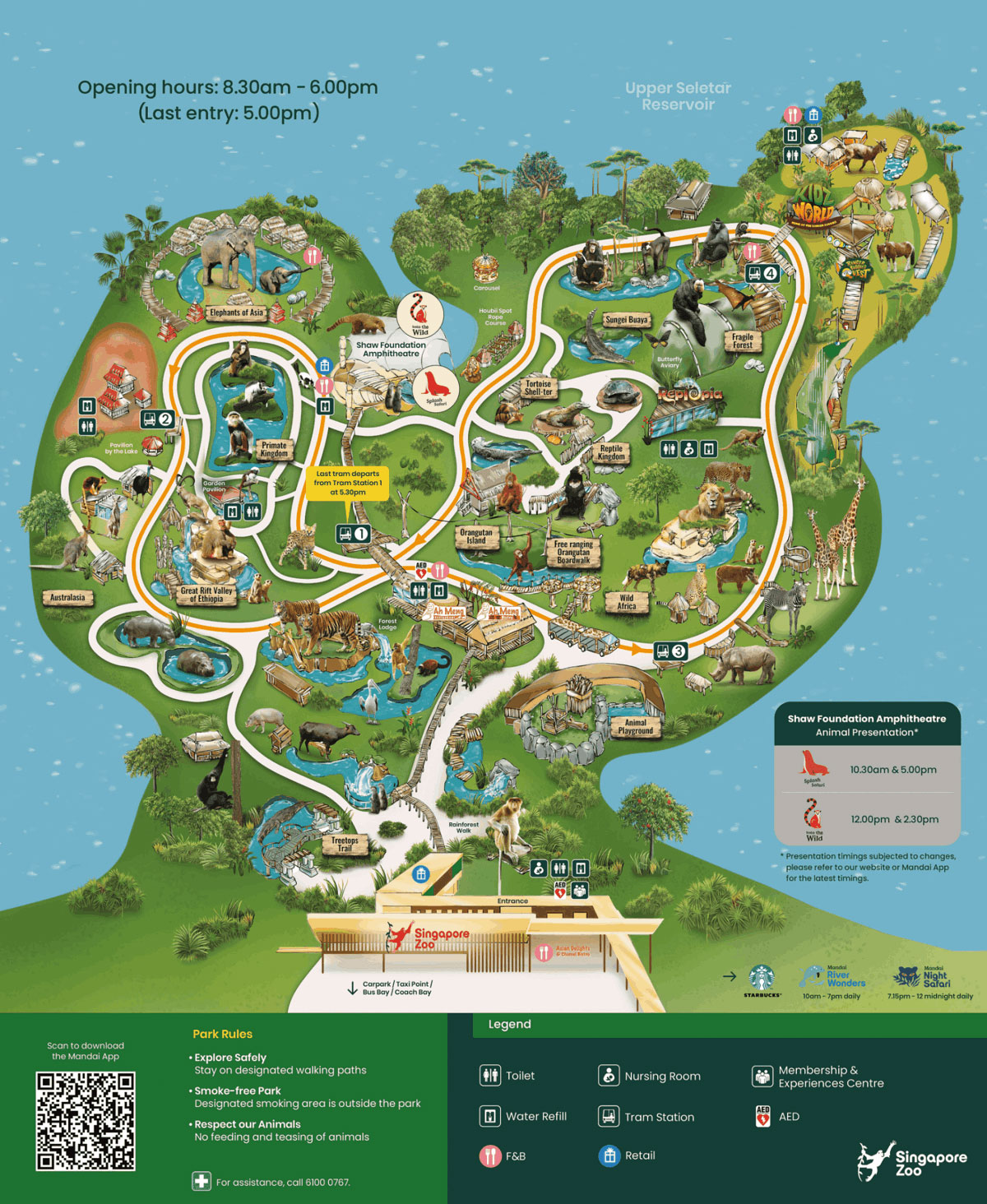 Exploring the Singapore Zoo Map: Navigating Wildlife Wonders