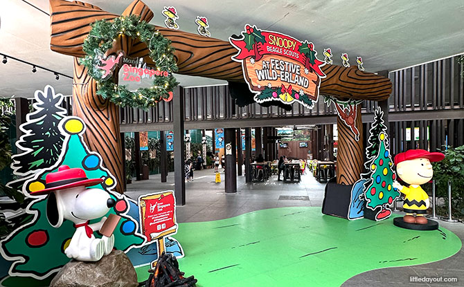 Join the Snoopy Beagle Scouts for Festive Wild-erland 2024 at Singapore Zoo and Bird Paradise