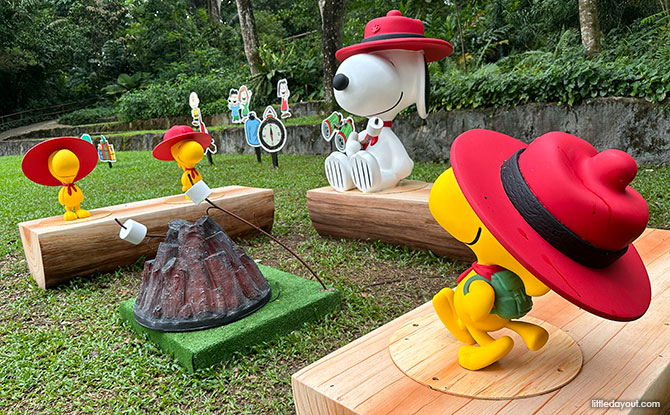 Join Snoopy at the Campfire at Festive Wild-erland