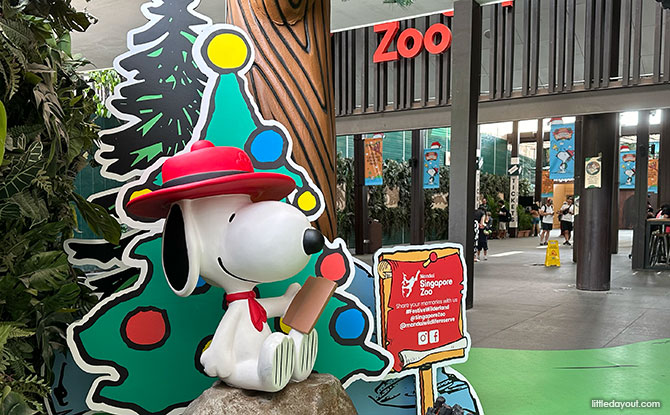 Join Snoopy And The Beagle Scouts For A Mission At Festive Wild-erland, Singapore Zoo & Bird Paradise