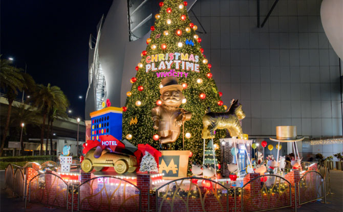 VivoCity Snow Display