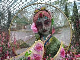 5 Highlights At Spring Blossoms Legend of Lady White Snake, Flower Dome, Gardens By The Bay