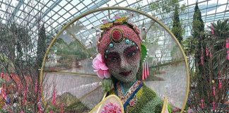 5 Highlights At Spring Blossoms Legend of Lady White Snake, Flower Dome, Gardens By The Bay