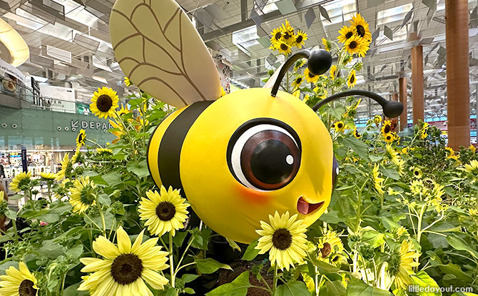 Changi Airport Sunflowers