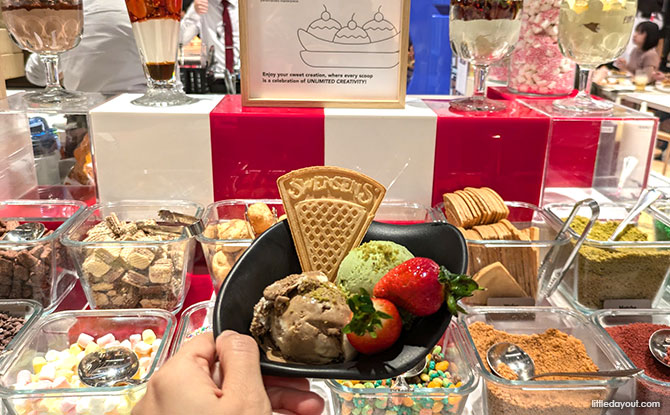 Swensens Unlimited Buffet VivoCity: Festive Menu With Live Station & 12 Festive Ice Cream Flavours