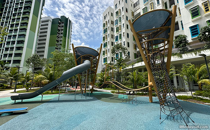 Climbing Tower at Tampines GreenDew Park