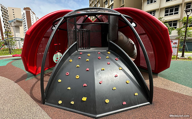 rear of the ladybug playground