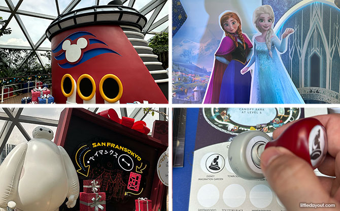 Disney At Jewel's Canopy Park: The Gift Of Disney Cruise Line With Photo Spots & Stamp Rally