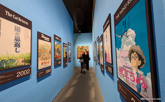 Movie posters corridor gallery 1 the world of studio ghibli