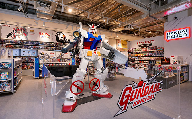 Singapore’s first-ever Bandai store