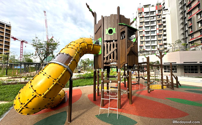 Medium treehouse at Tengah playground