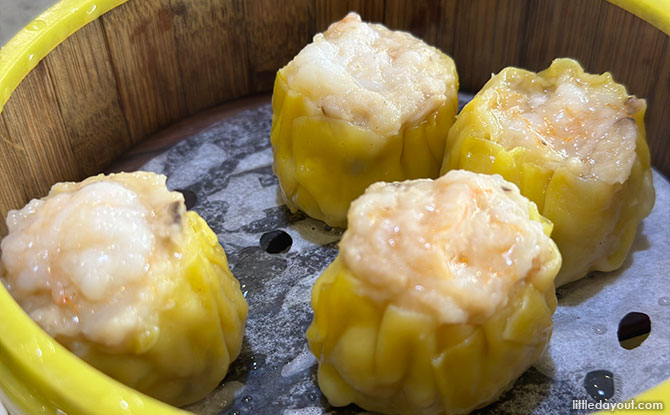 Steamed Pork Dumplings or Siew Mai