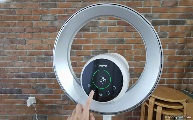vvave Nimbus Bladeless Purifier Fan: Purify And Cool In Style