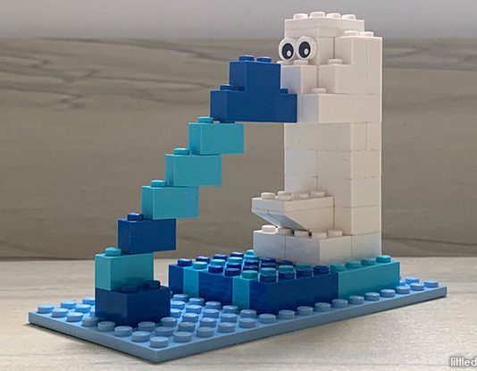 How To Build A LEGO Merlion