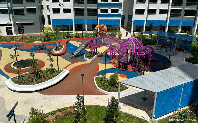 Octopus playground at West Coast ParkView