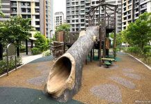 Woodleigh Hillside Playgrounds: Nature Scavenger Hunt & Rope Tower More