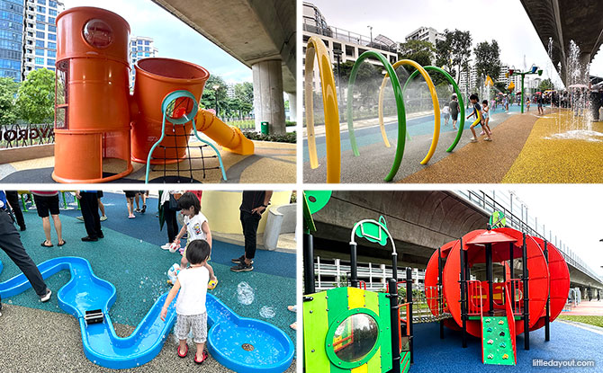 Yew Tee Lifestyle Corridor: Water Play Park, 3 Playgrounds, Heritage & Community