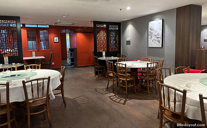 Yum Cha restaurant Dining Area in Chinatown